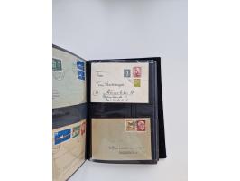 1949/80(ca.), über 1100 Briefe und Karten, dabei bessere frühe Frankaturen