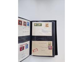 1949/80(ca.), über 1100 Briefe und Karten, dabei bessere frühe Frankaturen