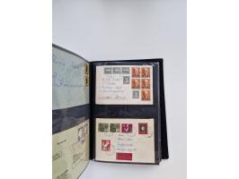 1949/80(ca.), über 1100 Briefe und Karten, dabei bessere frühe Frankaturen