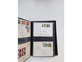 1949/80(ca.), über 1100 Briefe und Karten, dabei bessere frühe Frankaturen