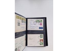 1949/80(ca.), über 1100 Briefe und Karten, dabei bessere frühe Frankaturen