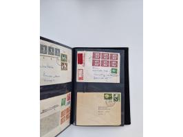 1949/80(ca.), über 1100 Briefe und Karten, dabei bessere frühe Frankaturen