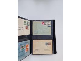 1949/80(ca.), über 1100 Briefe und Karten, dabei bessere frühe Frankaturen