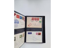 1949/80(ca.), über 1100 Briefe und Karten, dabei bessere frühe Frankaturen