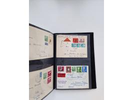 1949/80(ca.), über 1100 Briefe und Karten, dabei bessere frühe Frankaturen