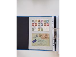 1949/80(ca.), über 1100 Briefe und Karten, dabei bessere frühe Frankaturen