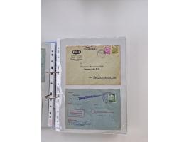 1949/80(ca.), über 1100 Briefe und Karten, dabei bessere frühe Frankaturen