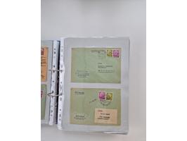 1949/80(ca.), über 1100 Briefe und Karten, dabei bessere frühe Frankaturen