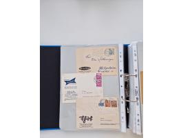 1949/80(ca.), über 1100 Briefe und Karten, dabei bessere frühe Frankaturen