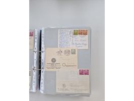 1949/80(ca.), über 1100 Briefe und Karten, dabei bessere frühe Frankaturen