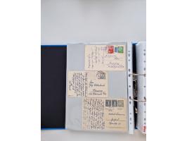 1949/80(ca.), über 1100 Briefe und Karten, dabei bessere frühe Frankaturen