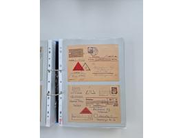 1949/80(ca.), über 1100 Briefe und Karten, dabei bessere frühe Frankaturen