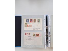 1949/80(ca.), über 1100 Briefe und Karten, dabei bessere frühe Frankaturen