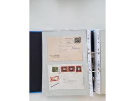 1949/80(ca.), über 1100 Briefe und Karten, dabei bessere frühe Frankaturen