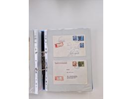 1949/80(ca.), über 1100 Briefe und Karten, dabei bessere frühe Frankaturen