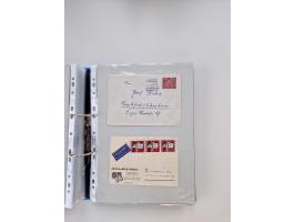 1949/80(ca.), über 1100 Briefe und Karten, dabei bessere frühe Frankaturen