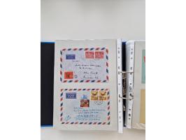1949/80(ca.), über 1100 Briefe und Karten, dabei bessere frühe Frankaturen