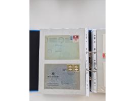 1949/80(ca.), über 1100 Briefe und Karten, dabei bessere frühe Frankaturen