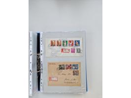 1949/80(ca.), über 1100 Briefe und Karten, dabei bessere frühe Frankaturen