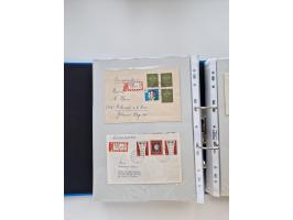 1949/80(ca.), über 1100 Briefe und Karten, dabei bessere frühe Frankaturen