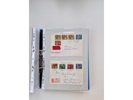 1949/80(ca.), über 1100 Briefe und Karten, dabei bessere frühe Frankaturen