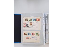 1949/80(ca.), über 1100 Briefe und Karten, dabei bessere frühe Frankaturen