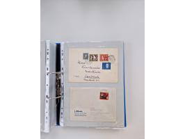 1949/80(ca.), über 1100 Briefe und Karten, dabei bessere frühe Frankaturen