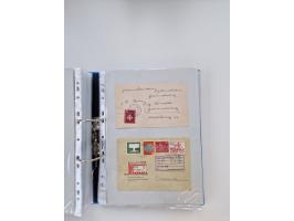1949/80(ca.), über 1100 Briefe und Karten, dabei bessere frühe Frankaturen