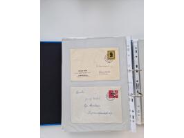 1949/80(ca.), über 1100 Briefe und Karten, dabei bessere frühe Frankaturen