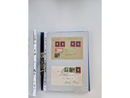 1949/80(ca.), über 1100 Briefe und Karten, dabei bessere frühe Frankaturen