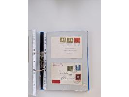 1949/80(ca.), über 1100 Briefe und Karten, dabei bessere frühe Frankaturen