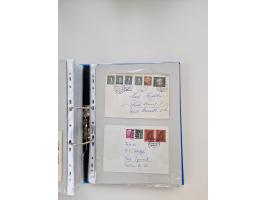 1949/80(ca.), über 1100 Briefe und Karten, dabei bessere frühe Frankaturen