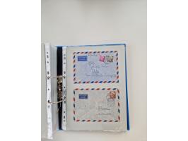 1949/80(ca.), über 1100 Briefe und Karten, dabei bessere frühe Frankaturen