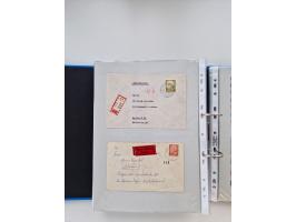 1949/80(ca.), über 1100 Briefe und Karten, dabei bessere frühe Frankaturen