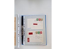 1949/80(ca.), über 1100 Briefe und Karten, dabei bessere frühe Frankaturen