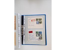 1949/80(ca.), über 1100 Briefe und Karten, dabei bessere frühe Frankaturen