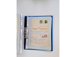 1949/80(ca.), über 1100 Briefe und Karten, dabei bessere frühe Frankaturen