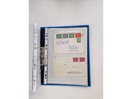 1949/80(ca.), über 1100 Briefe und Karten, dabei bessere frühe Frankaturen