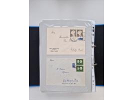 1949/80(ca.), über 1100 Briefe und Karten, dabei bessere frühe Frankaturen