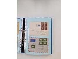 1949/80(ca.), über 1100 Briefe und Karten, dabei bessere frühe Frankaturen