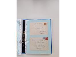 1949/80(ca.), über 1100 Briefe und Karten, dabei bessere frühe Frankaturen