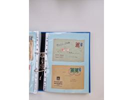 1949/80(ca.), über 1100 Briefe und Karten, dabei bessere frühe Frankaturen