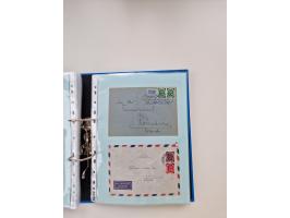 1949/80(ca.), über 1100 Briefe und Karten, dabei bessere frühe Frankaturen