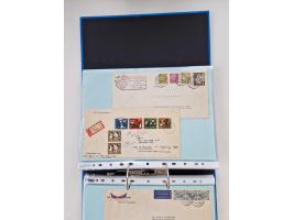 1949/80(ca.), über 1100 Briefe und Karten, dabei bessere frühe Frankaturen