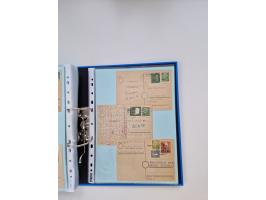 1949/80(ca.), über 1100 Briefe und Karten, dabei bessere frühe Frankaturen