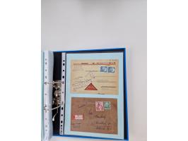 1949/80(ca.), über 1100 Briefe und Karten, dabei bessere frühe Frankaturen