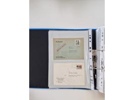 1949/80(ca.), über 1100 Briefe und Karten, dabei bessere frühe Frankaturen