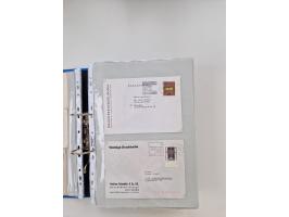 1949/80(ca.), über 1100 Briefe und Karten, dabei bessere frühe Frankaturen