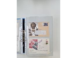 1949/80(ca.), über 1100 Briefe und Karten, dabei bessere frühe Frankaturen