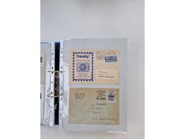 1949/80(ca.), über 1100 Briefe und Karten, dabei bessere frühe Frankaturen